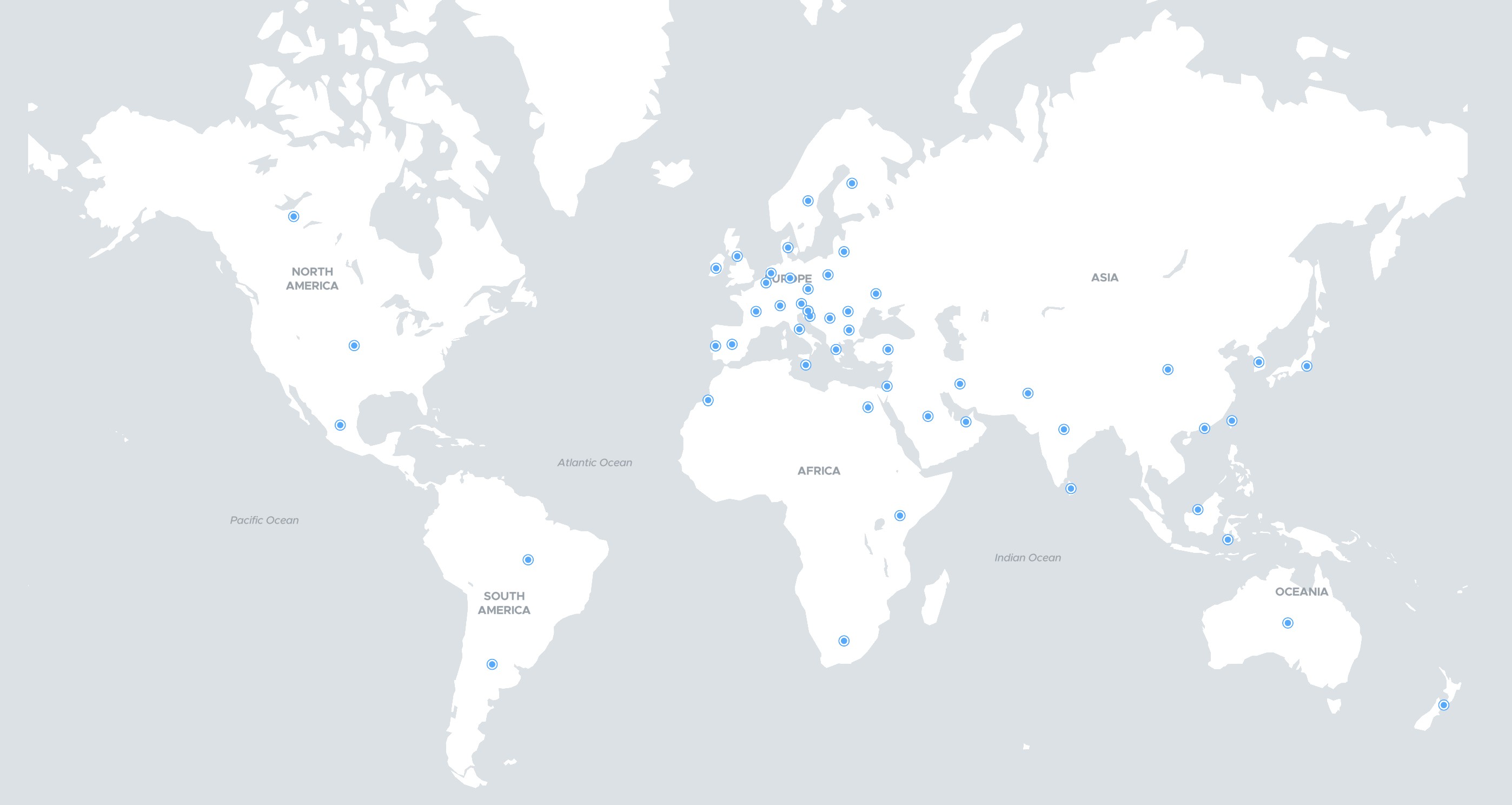 DTC ship-to countries